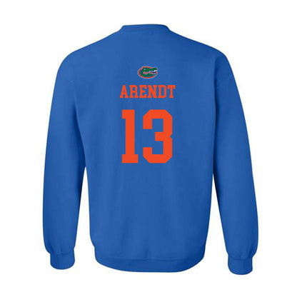 Florida - NCAA Women's Lacrosse : Maureen Arendt - Generic Shersey Crewneck Sweatshirt