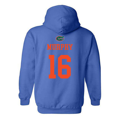 Florida - NCAA Women's Soccer : Brinley Murphy - Generic Shersey Hooded Sweatshirt-1
