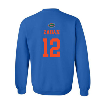 Florida - NCAA Women's Lacrosse : Macy Zaban - Crewneck Sweatshirt Classic Shersey