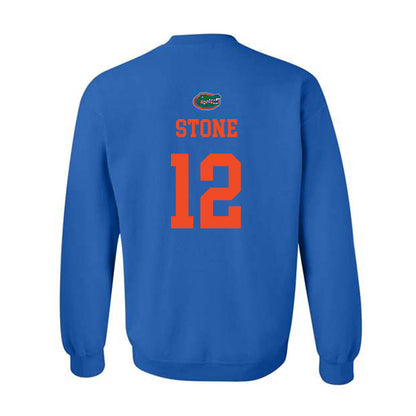 Florida - NCAA Women's Lacrosse : Alexa Stone - Generic Shersey Crewneck Sweatshirt-1