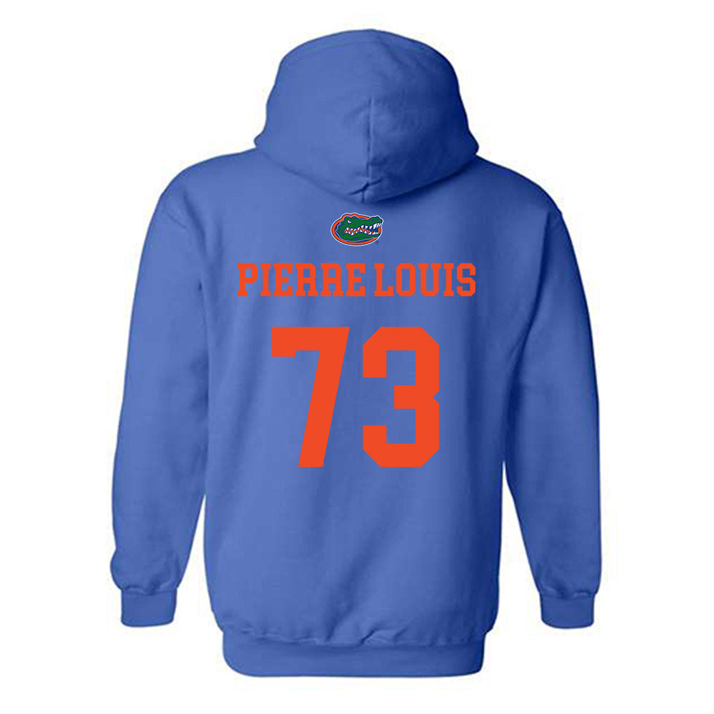 Florida - NCAA Football : Daniel Pierre Louis - Generic Shersey Hooded Sweatshirt-1