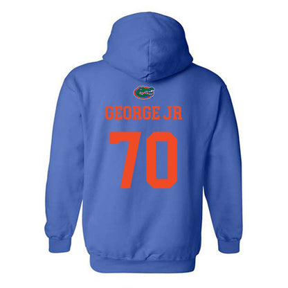 Florida - NCAA Football : Damieon George Jr - Generic Shersey Hooded Sweatshirt