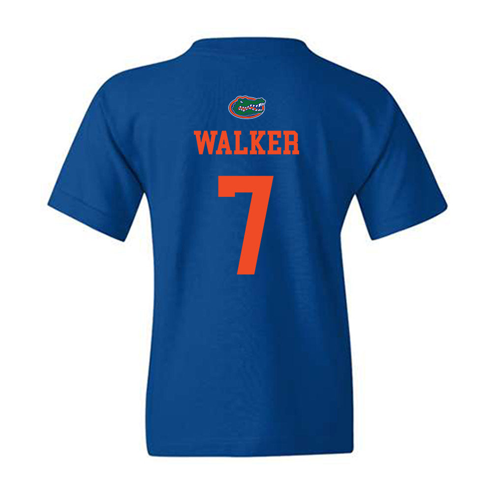 Florida - NCAA Softball : Robin Walker - Generic Shersey Youth T-Shirt-1