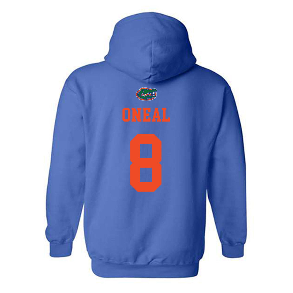 Florida - NCAA Women's Basketball : Mearah Oneal - Generic Shersey Hooded Sweatshirt