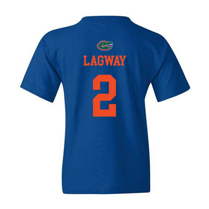 Florida - NCAA Football : DJ Lagway - Youth T-Shirt