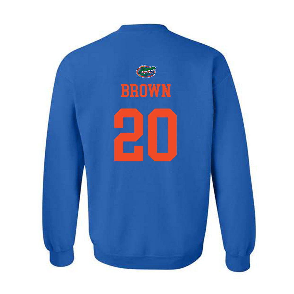 Florida - NCAA Men's Basketball : Isaiah Brown - Crewneck Sweatshirt