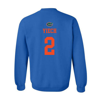 Florida - NCAA Women's Basketball : Nyadieng Yiech - Generic Shersey Crewneck Sweatshirt-1