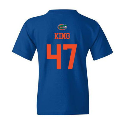 Florida - NCAA Baseball : Aidan King - Generic Shersey Youth T-Shirt