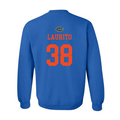 Florida - NCAA Baseball : Mason Laurito - Generic Shersey Crewneck Sweatshirt