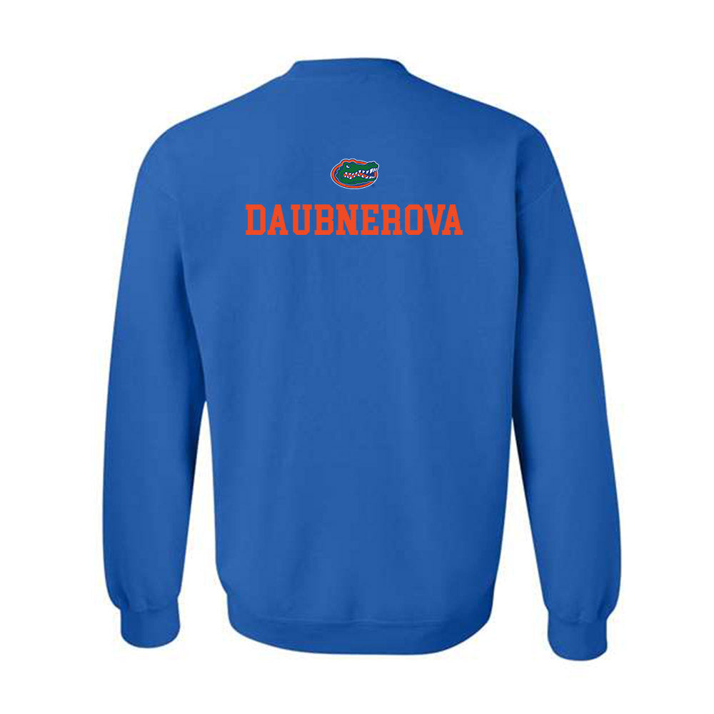 Florida - NCAA Women's Tennis : Nikola Daubnerova - Generic Shersey Crewneck Sweatshirt-1