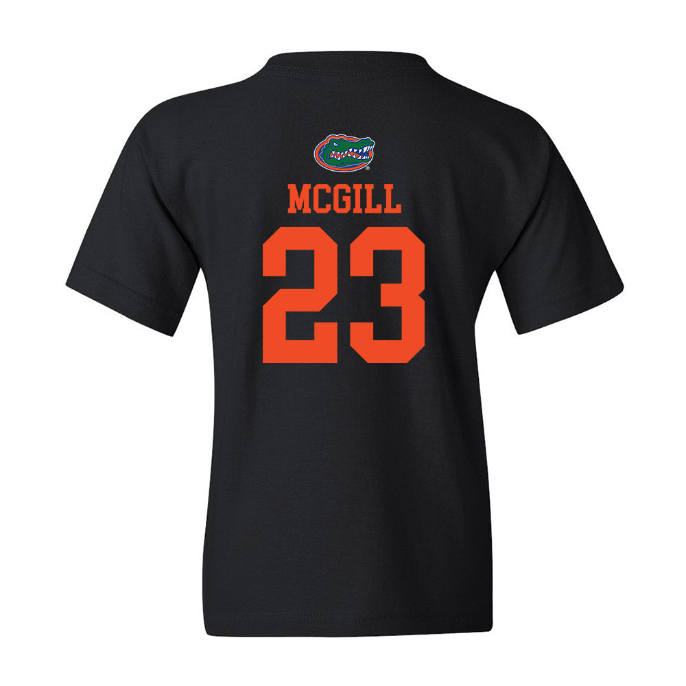 Florida - NCAA Women's Basketball : Alivia McGill - Youth T-Shirt