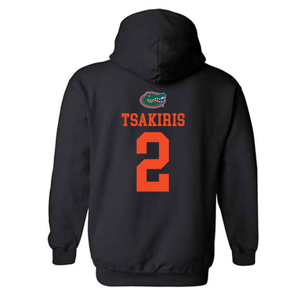 Florida - NCAA Women's Soccer : Kai Tsakiris - Hooded Sweatshirt-1