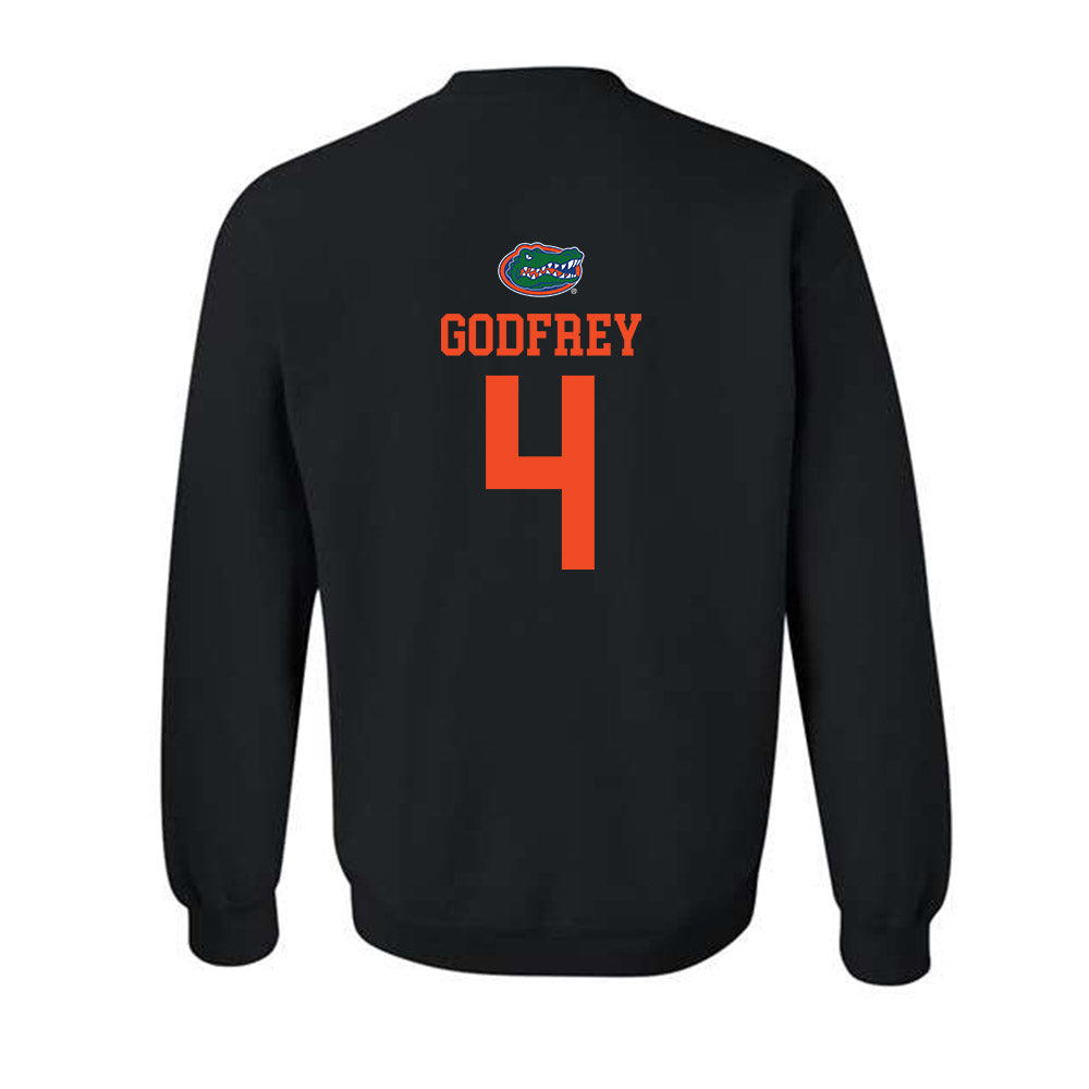 Florida - NCAA Women's Basketball : Knisha Godfrey - Crewneck Sweatshirt-1