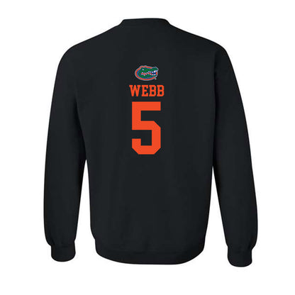 Florida - NCAA Football : Treyaun Webb - Crewneck Sweatshirt-1