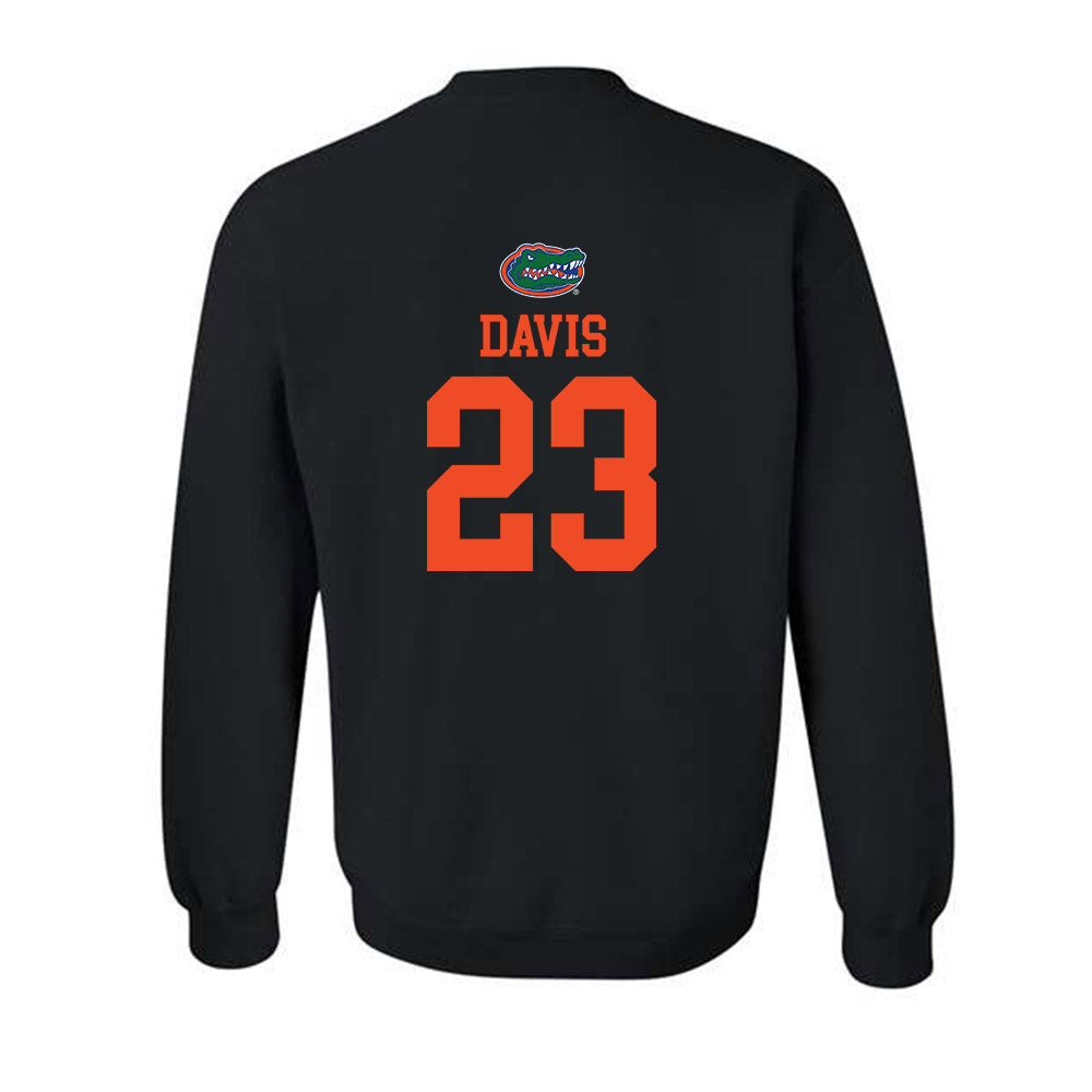 Florida - NCAA Football : Josiah Davis - Crewneck Sweatshirt-1