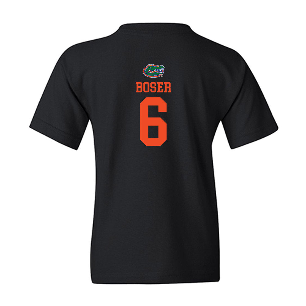 Florida - NCAA Baseball : Bobby Boser - Youth T-Shirt-1