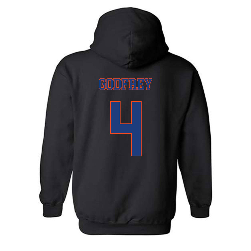Florida - NCAA Women's Basketball : Knisha Godfrey - Hooded Sweatshirt-1
