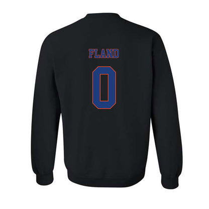 Florida - NCAA Men's Basketball : Johnuel Fland - Crewneck Sweatshirt-1