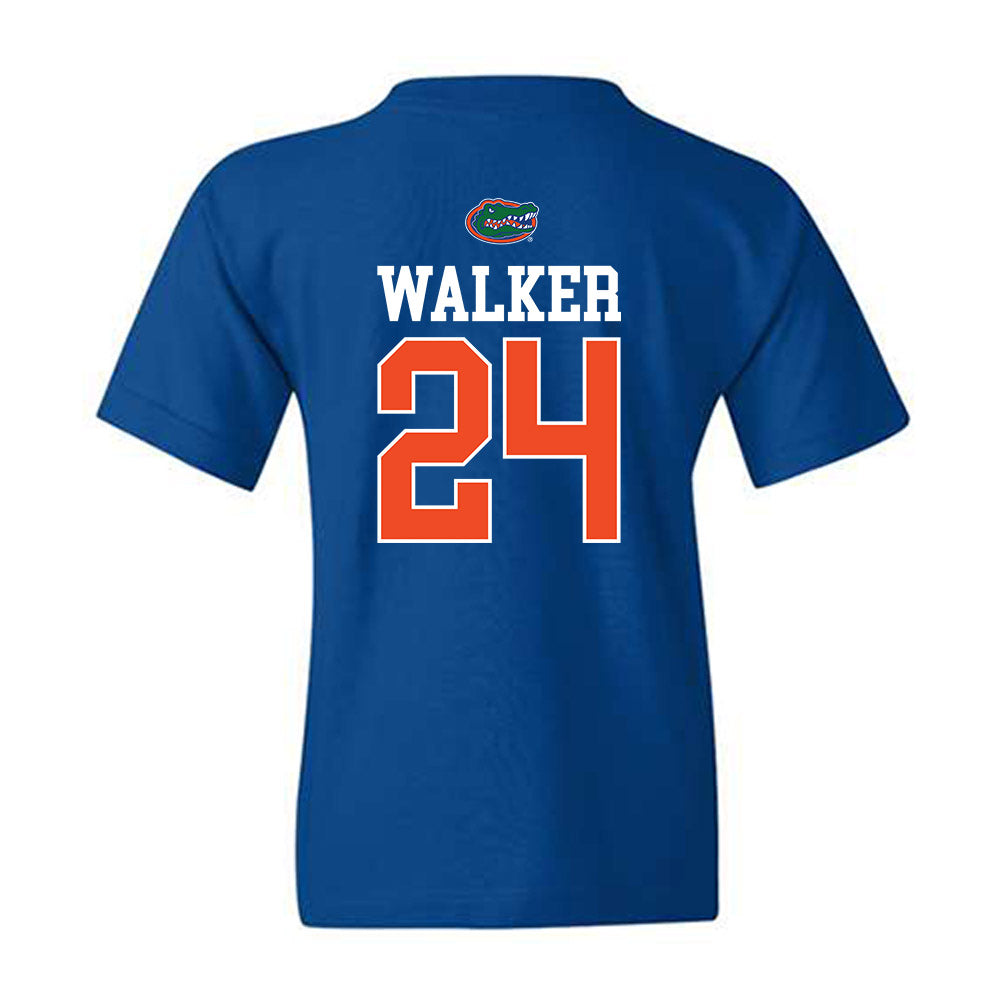 Florida - NCAA Softball : Madison Walker - Generic Shersey Youth T-Shirt-1