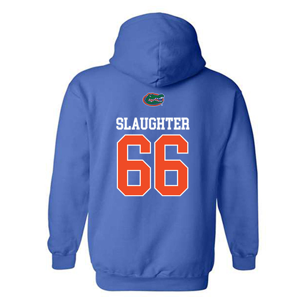 Florida - NCAA Football : Jake Slaughter - Generic Shersey Hooded Sweatshirt