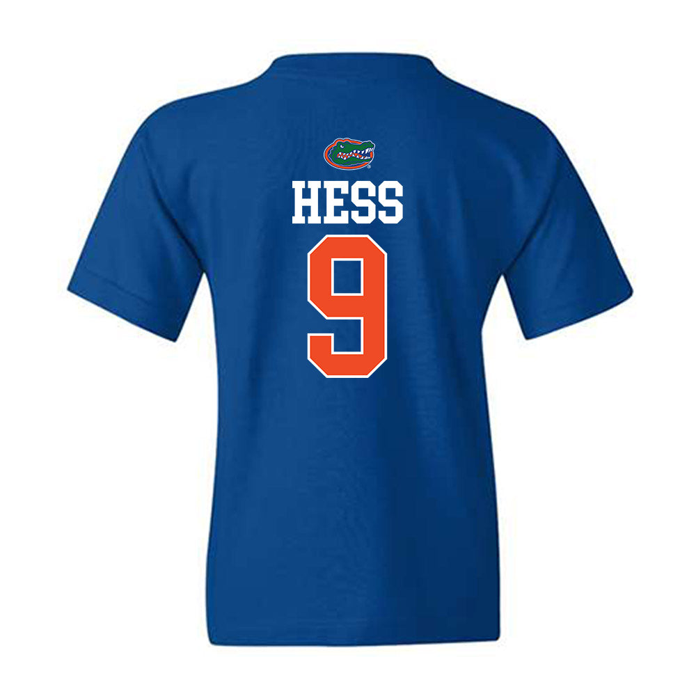 Florida - NCAA Women's Soccer : Addison Hess - Generic Shersey Youth T-Shirt-1