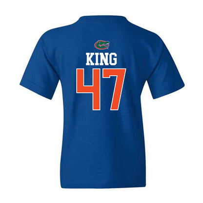 Florida - NCAA Baseball : Aidan King - Generic Shersey Youth T-Shirt