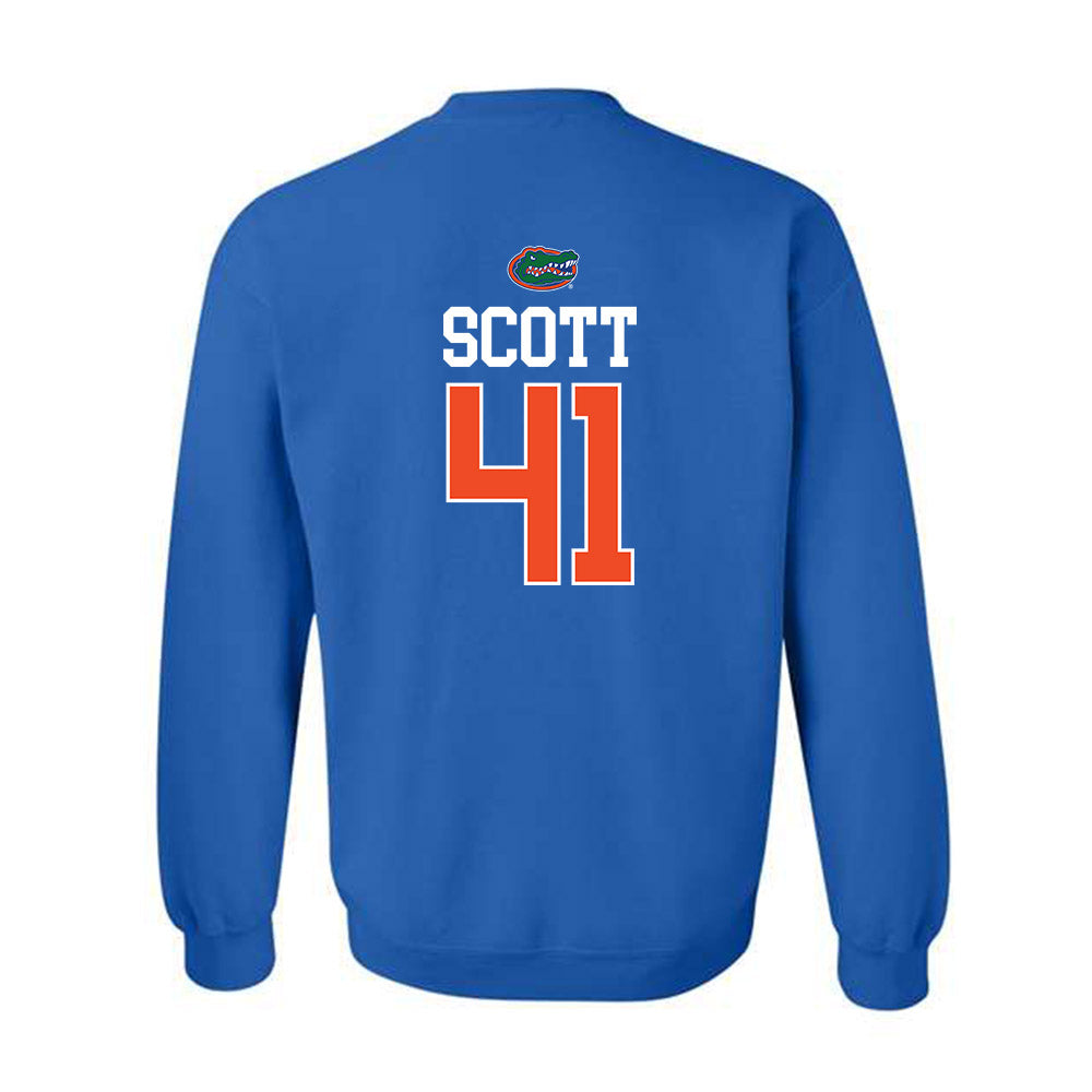 Florida - NCAA Football : Winfield Scott - Generic Shersey Crewneck Sweatshirt-1
