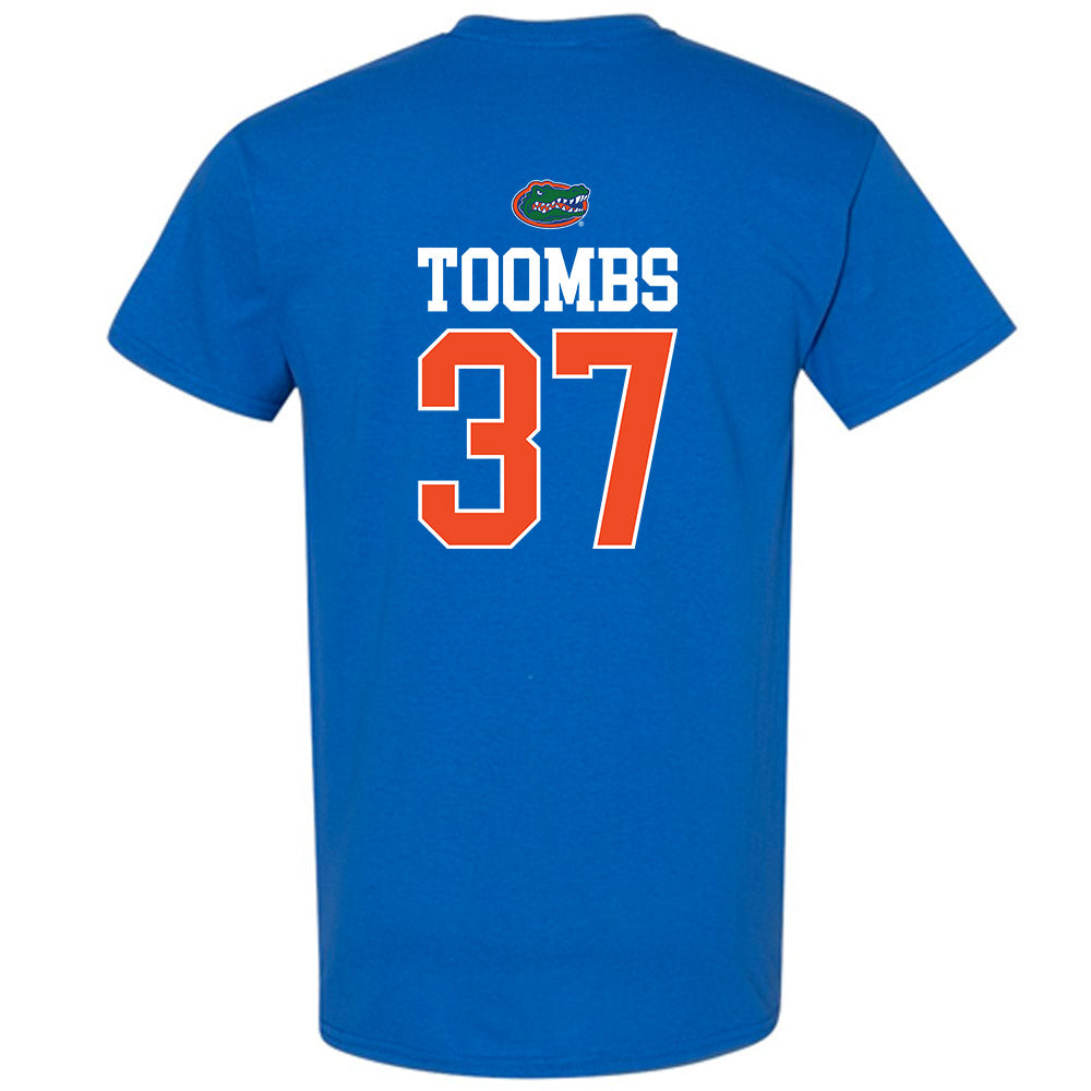 Florida - NCAA Football : Javion Toombs - Generic Shersey T-Shirt-1
