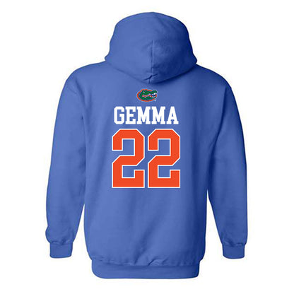 Florida - NCAA Women's Soccer : Abigail Gemma - Generic Shersey Hooded Sweatshirt-1