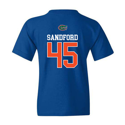 Florida - NCAA Baseball : Schuyler Sandford - Generic Shersey Youth T-Shirt