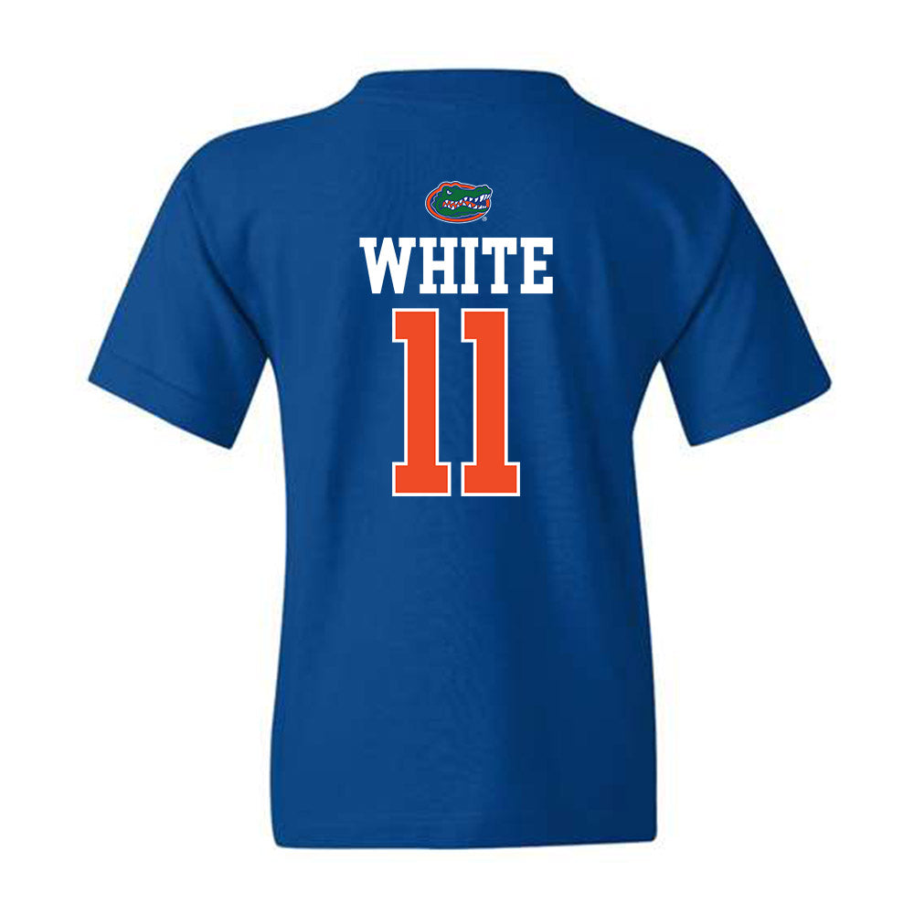 Florida - NCAA Women's Soccer : Sophie White - Generic Shersey Youth T-Shirt