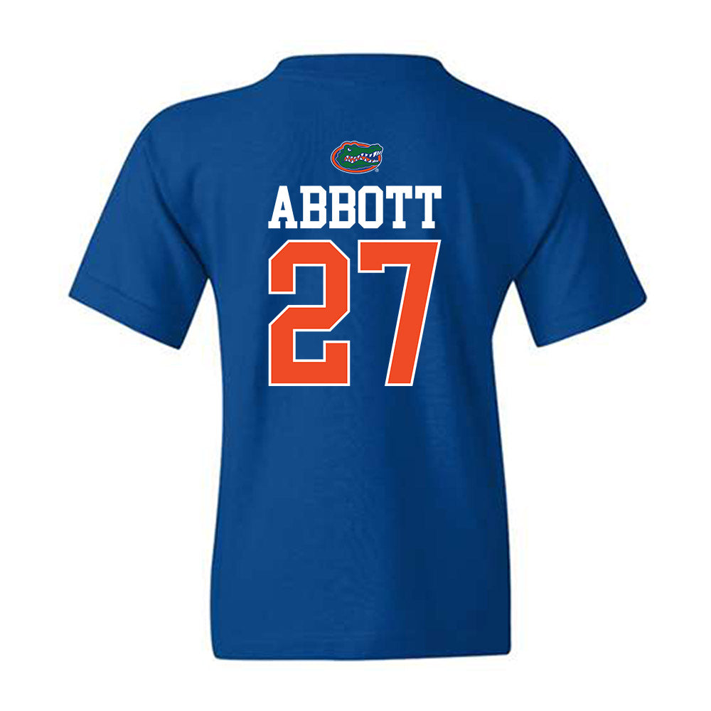 Florida - NCAA Women's Soccer : Norah Abbott - Generic Shersey Youth T-Shirt