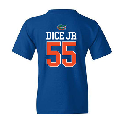 Florida - NCAA Football : Tavaris TJ Dice Jr - Generic Shersey Youth T-Shirt-1