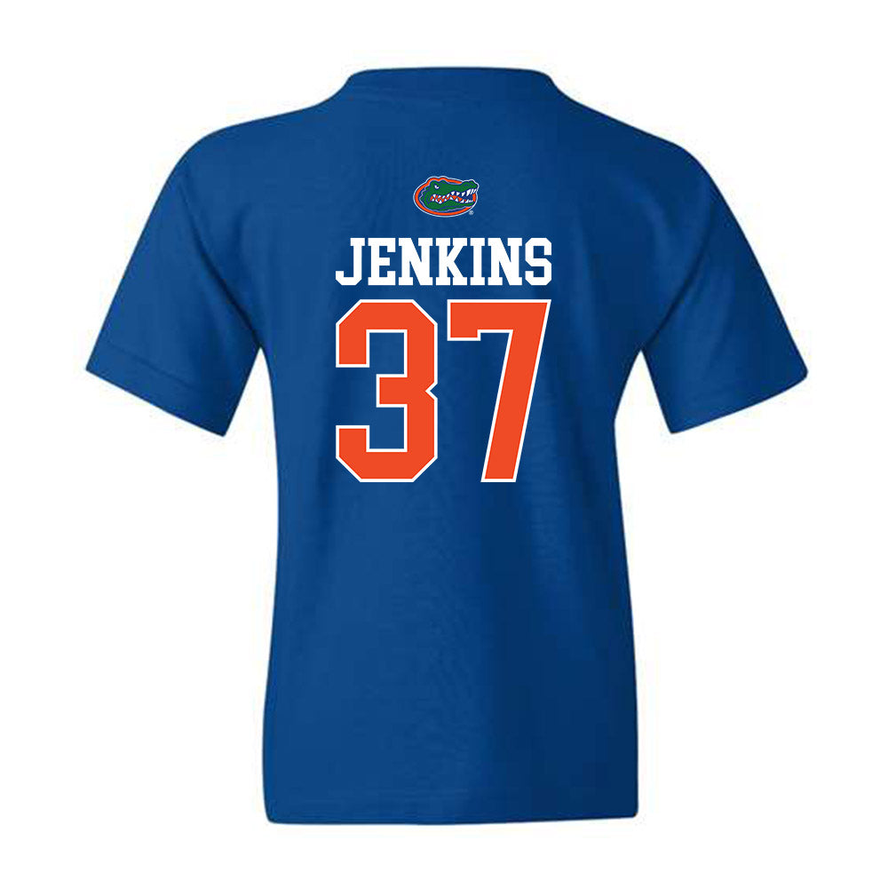 Florida - NCAA Baseball : Matthew Jenkins - Generic Shersey Youth T-Shirt