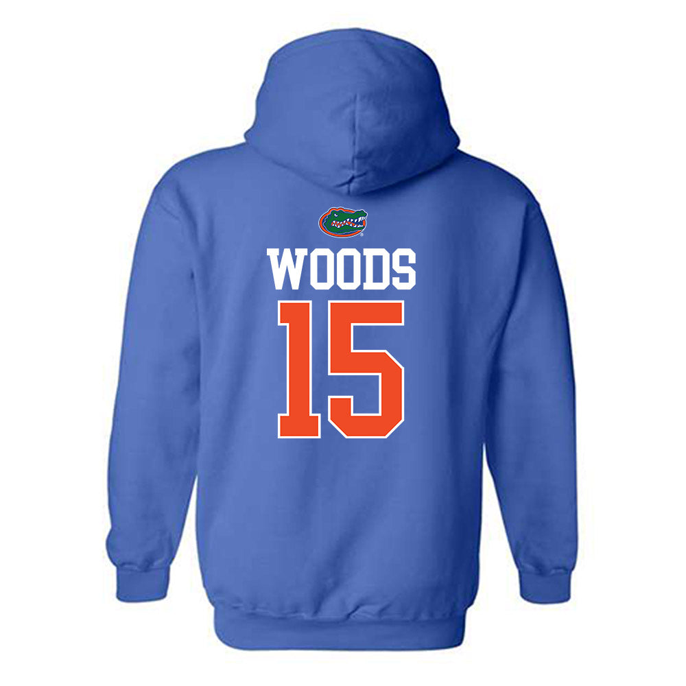 Florida - NCAA Football : Jayden Woods - Generic Shersey Hooded Sweatshirt-1