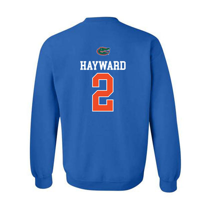 Florida - NCAA Football : Lagonza Hayward - Generic Shersey Crewneck Sweatshirt-1
