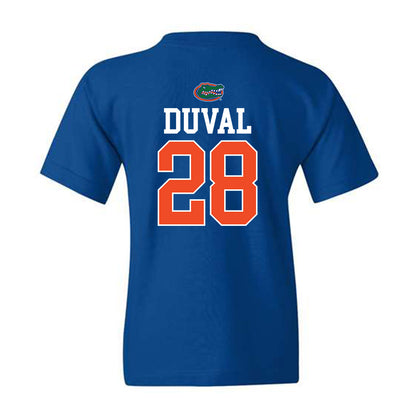 Florida - NCAA Women's Soccer : Emma Duval - Generic Shersey Youth T-Shirt