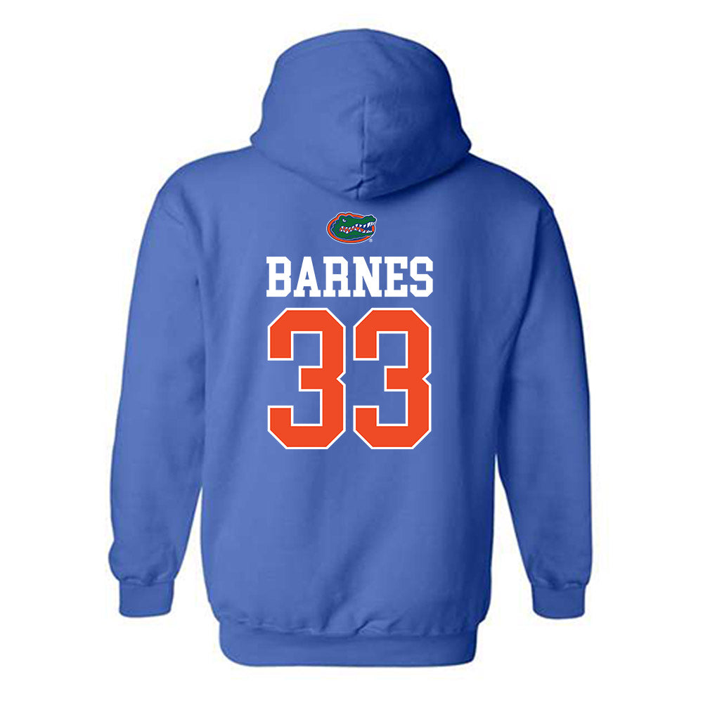 Florida - NCAA Women's Soccer : Skye Barnes - Generic Shersey Hooded Sweatshirt