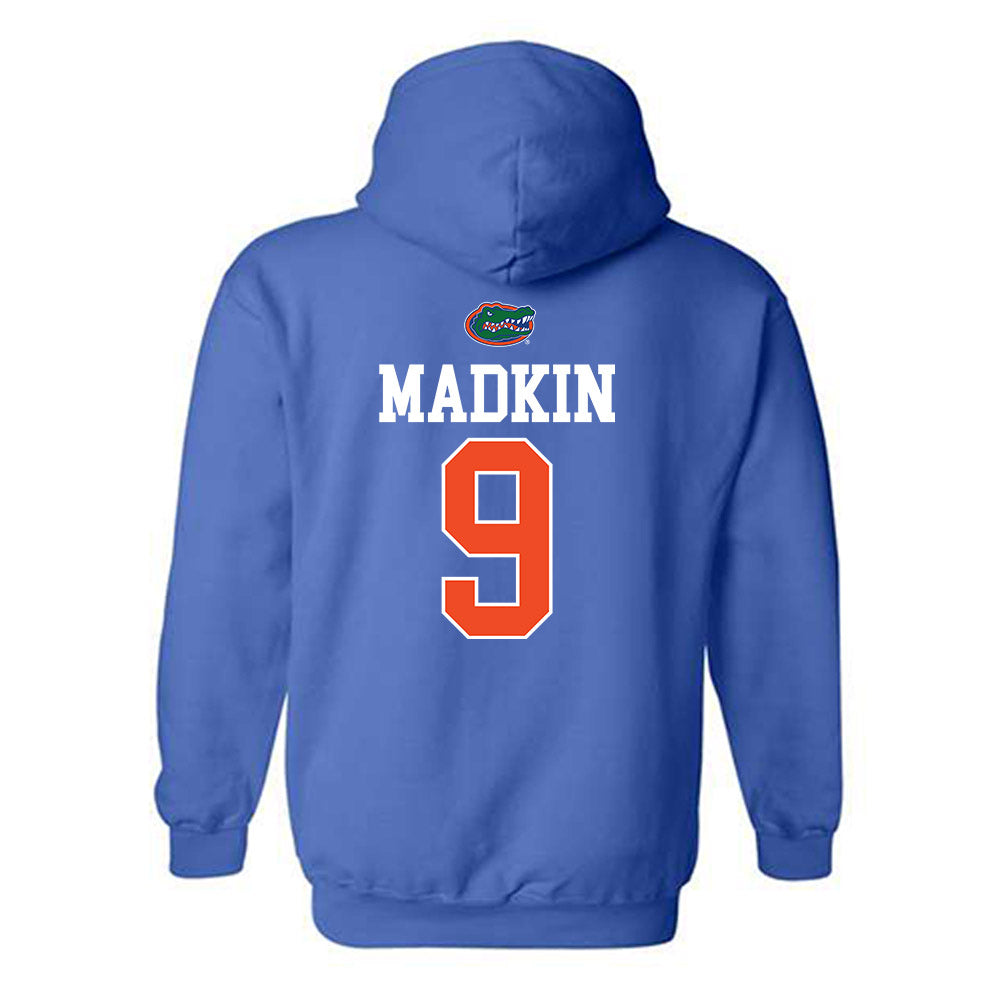 Florida - NCAA Women's Volleyball : Aniya Madkin - Generic Shersey Hooded Sweatshirt-1