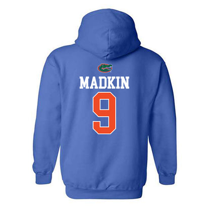Florida - NCAA Women's Volleyball : Aniya Madkin - Generic Shersey Hooded Sweatshirt-1