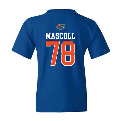 Florida - NCAA Football : Marcus Mascoll - Generic Shersey Youth T-Shirt