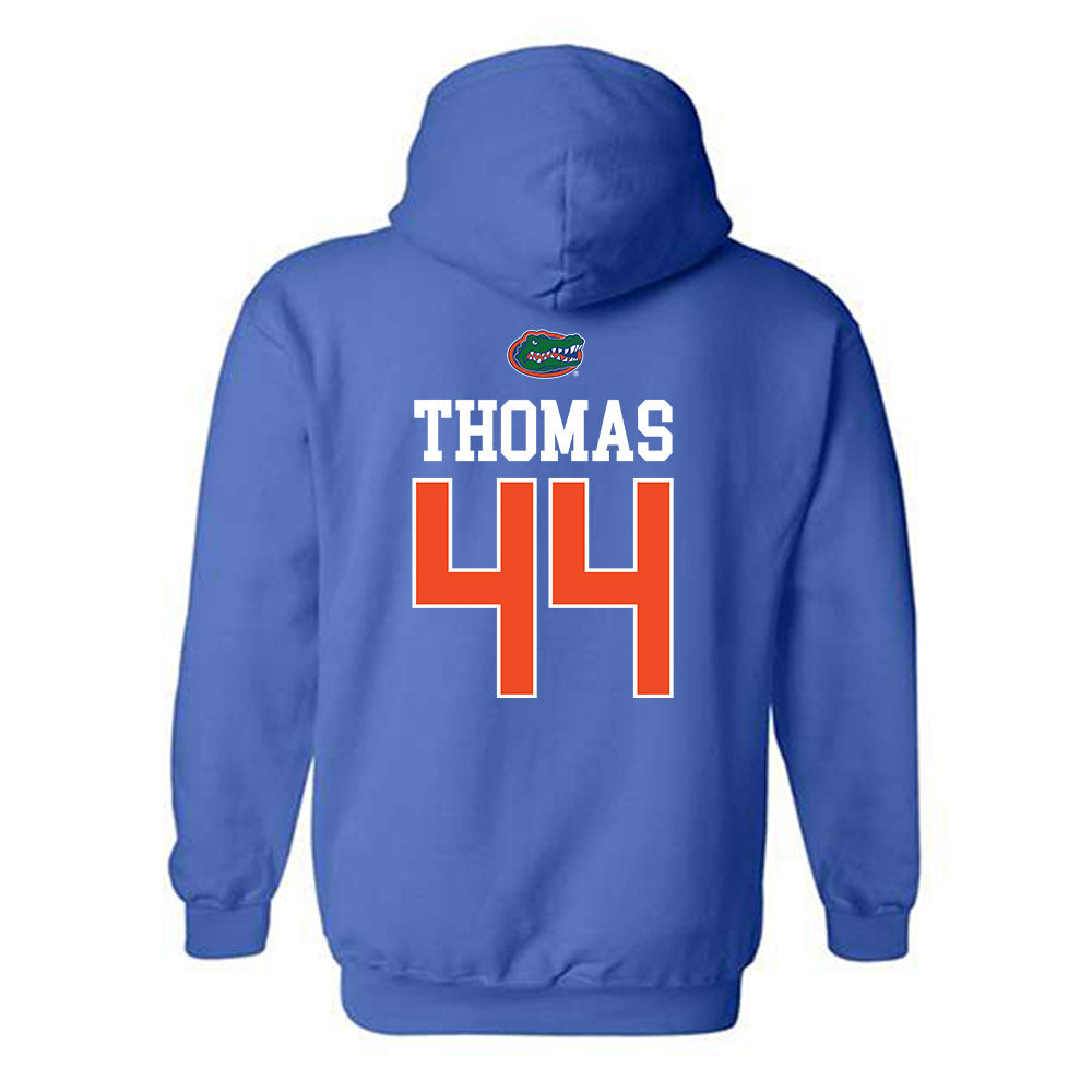 Florida - NCAA Softball : Townsen Thomas - Generic Shersey Hooded Sweatshirt-1