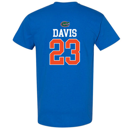 Florida - NCAA Football : Josiah Davis - Generic Shersey T-Shirt-1
