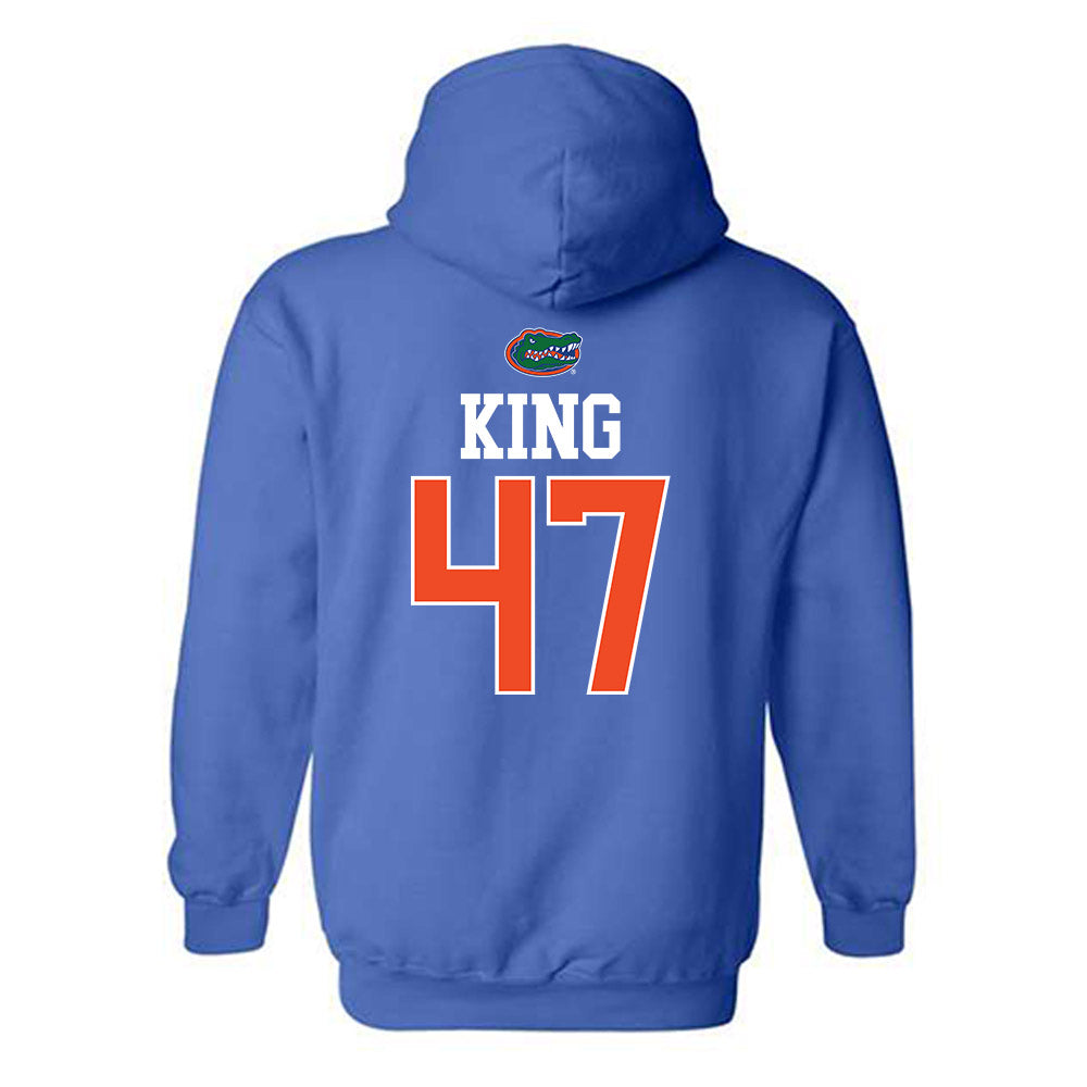 Florida - NCAA Baseball : Aidan King - Generic Shersey Hooded Sweatshirt