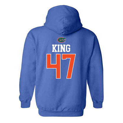 Florida - NCAA Baseball : Aidan King - Generic Shersey Hooded Sweatshirt