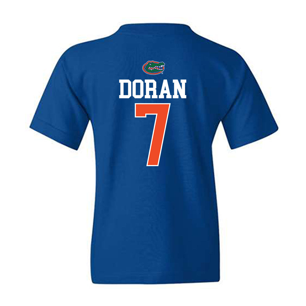 Florida - NCAA Women's Lacrosse : Molly Doran - Generic Shersey Youth T-Shirt-1