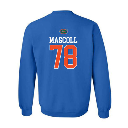 Florida - NCAA Football : Marcus Mascoll - Generic Shersey Crewneck Sweatshirt
