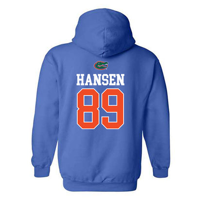 Florida - NCAA Football : Hayden Hansen - Generic Shersey Hooded Sweatshirt