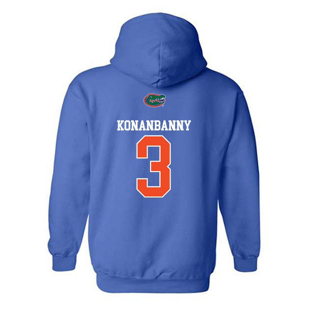Florida - NCAA Football : Onis Konanbanny - Generic Shersey Hooded Sweatshirt-1