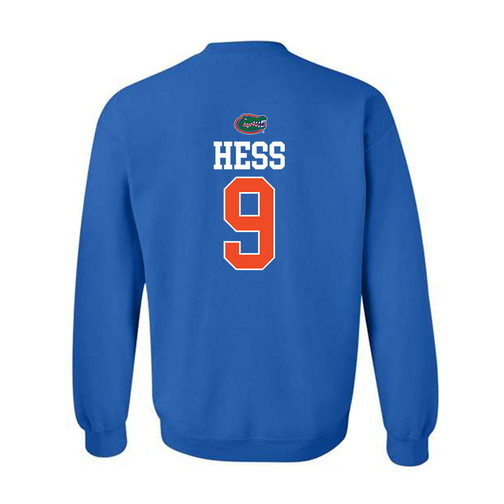Florida - NCAA Women's Soccer : Addison Hess - Generic Shersey Crewneck Sweatshirt-1